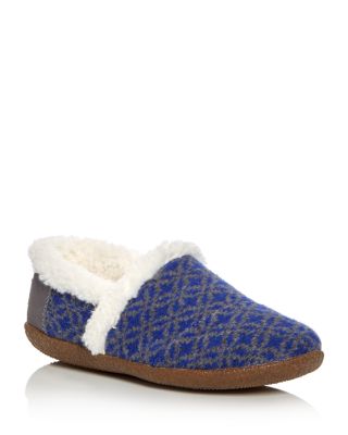 TOMS Fair Isle Faux Fur Slippers