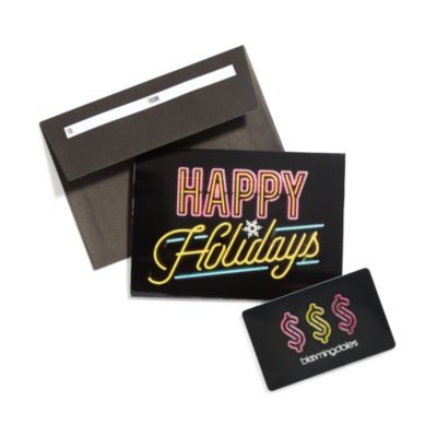 Bloomingdale's Happy Holidays Gift Card