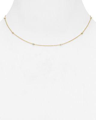 Argento Vivo Round Station Chain Necklace, 16