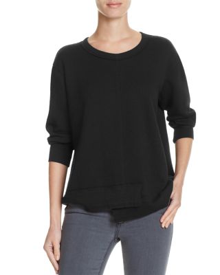 Wilt Shrunken Shifted Hem Sweatshirt