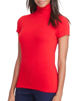 Lauren Ralph Lauren Turtleneck Short Sleeve Tee