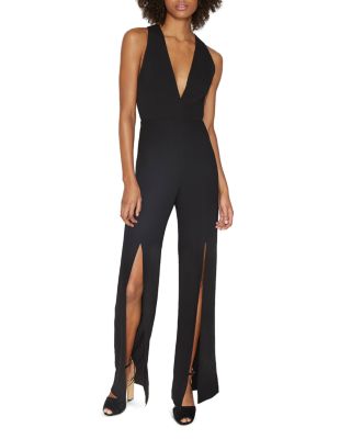 HALSTON HERITAGE Slit-Detail Jumpsuit