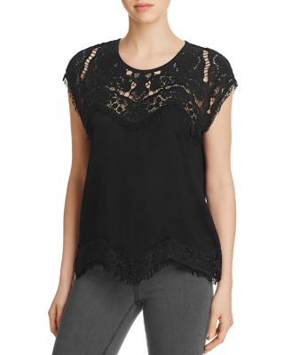 Generation Love Reeves Lace Yoke Top 