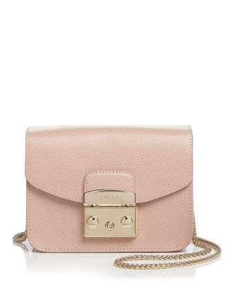 FURLA METROPOLIS MINI LEATHER CROSSBODY,BGZ7ARE00Z