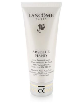 Lancôme Absolue Hand Absolute Anti-Age Spot Replenishing Unifying Treatment SPF 15 Sunscreen