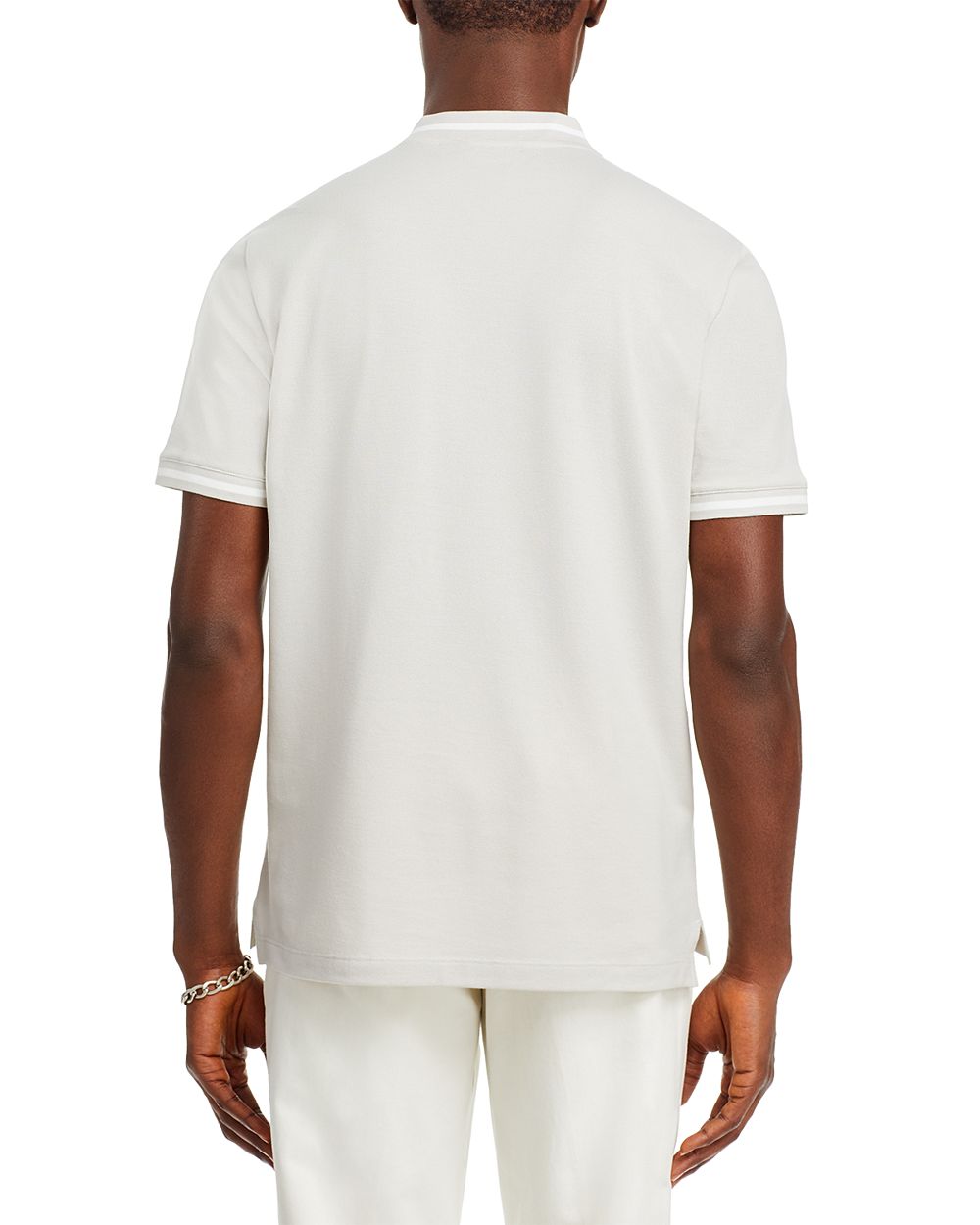 Theory Berk Pima Cotton Stretch Function Piqué Tipped