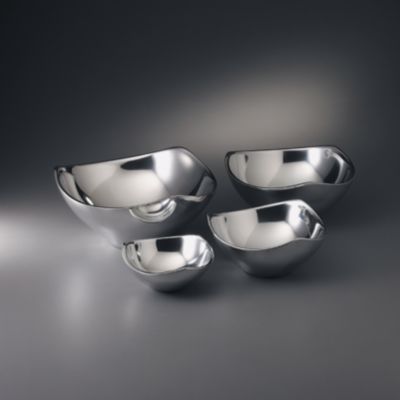 Nambé Tri-Corner Bowls