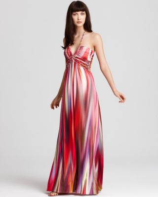 Sky Dress - Tie Dye Halter Maxi | Bloomingdale's