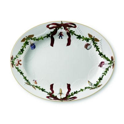 Royal Copenhagen Star Fluted Serving Platter