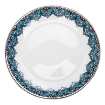 Philippe Deshoulieres Dhara Peacock Rimmed Soup Plate