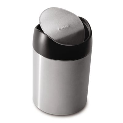 simplehuman simplehuman Stainless Steel Countertop Trash Can