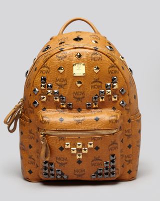 MCM Backpack - Stark M Stud Small