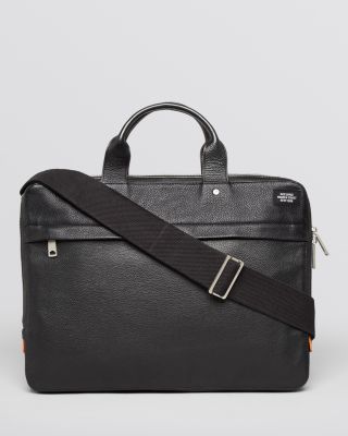 Jack Spade Mason Davis Slim Leather Briefcase