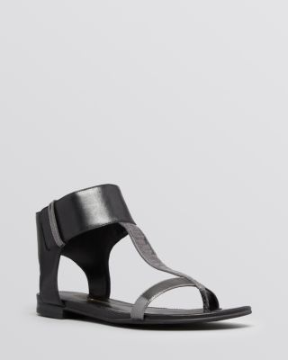 enzo angiolini flat sandals