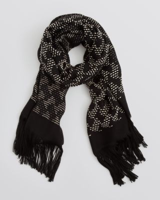 Armani Collezioni Fringe Scarf