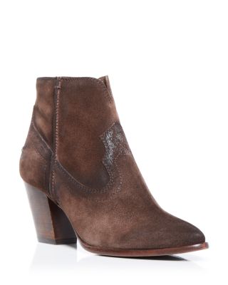 Frye Renee Seam Western Booties