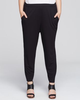 eileen fisher slouchy ankle joggers