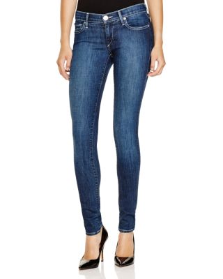 True Religion Stella Skinny Jeans in Inky Blues