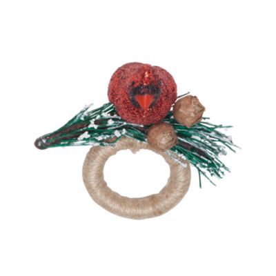 Juliska Cardinal Ruby Napkin Ring