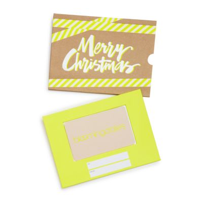 Bloomingdale's Merry Christmas Gift Card