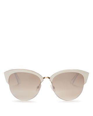 Dior Mirrored Round Wayfarer Sunglasses, 60mm