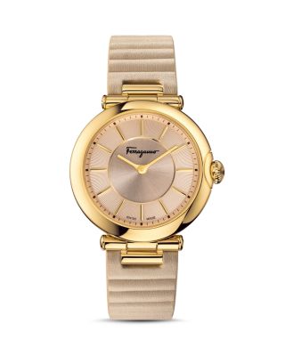 Salvatore Ferragamo Style Beige Watch, 36mm