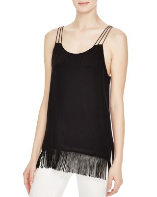 CAMI NYC The Fringe Silk Cami