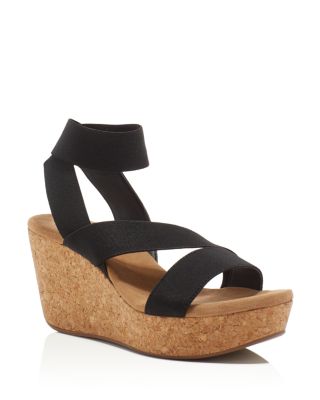 Splendid Gavin Cork Platform Wedge Sandals