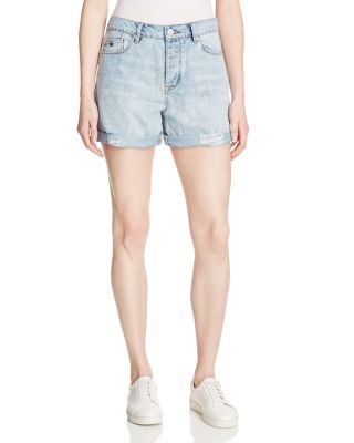 RES Denim No Doubt Boyfriend Denim Shorts in Love Moves Destroyer