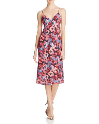 ABS by Allen Schwartz Floral Print Slip Dress