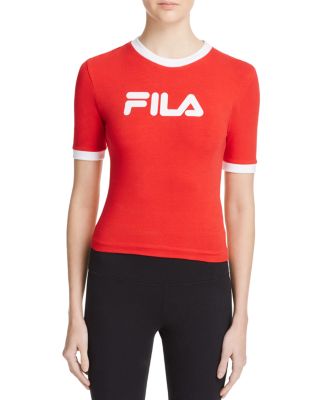 FILA Tionne Crop Logo Tee