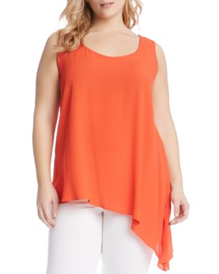 Karen Kane Plus Asymmetric Tank 