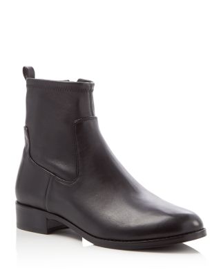 Via Spiga Jodi Leather Ankle Booties