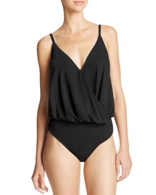 Gottex Blouson One Piece Swimsuit 