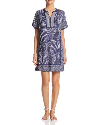 NIC and ZOE Knit Jacquard Tunic Dress