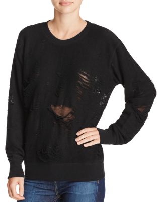 IRO.JEANS Kismet Destructed Sweatshirt - 100% Bloomingdale's Exclusive