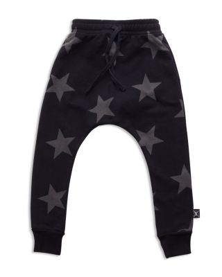 NUNUNU Boys' Star Print Baggy Sweatpants - Sizes 2-9