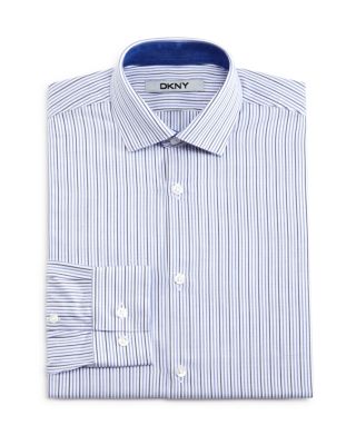 DKNY Boys' Multi Stripe Dress Shirt - Sizes 8-18