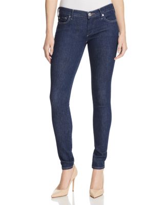 True Religion Casey Low Rise Super Skinny Jeans in Enzyme Rinse