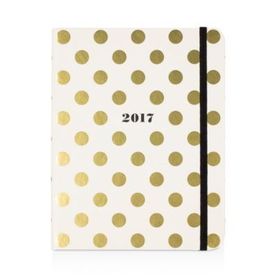 kate spade new york Medium Agenda, Gold Dots