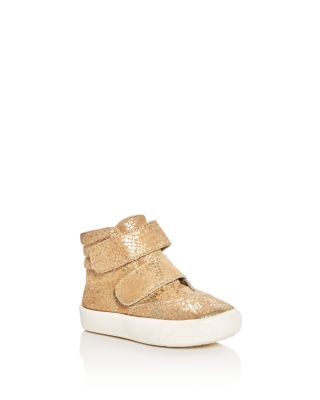 Old Soles Girls' Metallic Snake Embossed Space Shoe High Top Sneakers - Walker