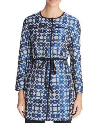 FINITY Floral Jacquard Coat