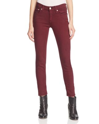 rag & bone/JEAN Skinny Jeans in Port