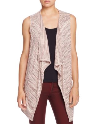 B Collection by Bobeau Kamara Draped Space Dye Vest