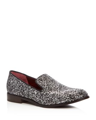 MARC JACOBS Zoe Glitter Loafers