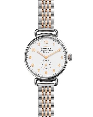 Shinola Canfield Bracelet Watch, 38mm