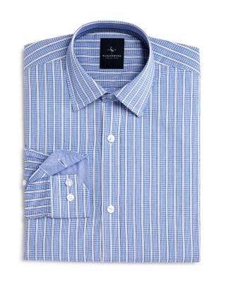 TailorByrd Boys' Micro Check & Stripe Shirt - Sizes 8-18