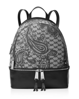 MICHAEL Michael Kors Studio Rhea Medium Zip Paisley Backpack