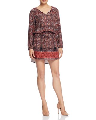 Daniel Rainn Tile Print Tunic Dress