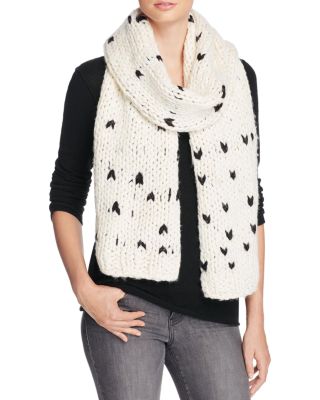 Rebecca Minkoff Heart Stitch Scarf